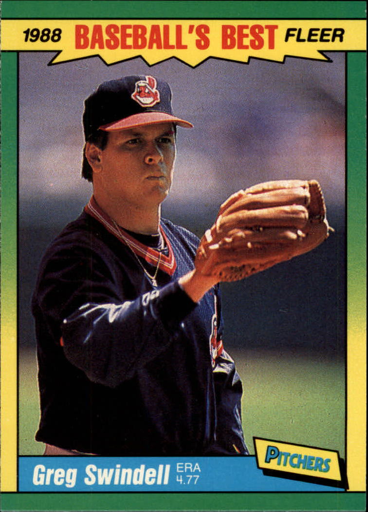 1988 Fleer Sluggers/Pitchers Baseball Cards    041      Greg Swindell